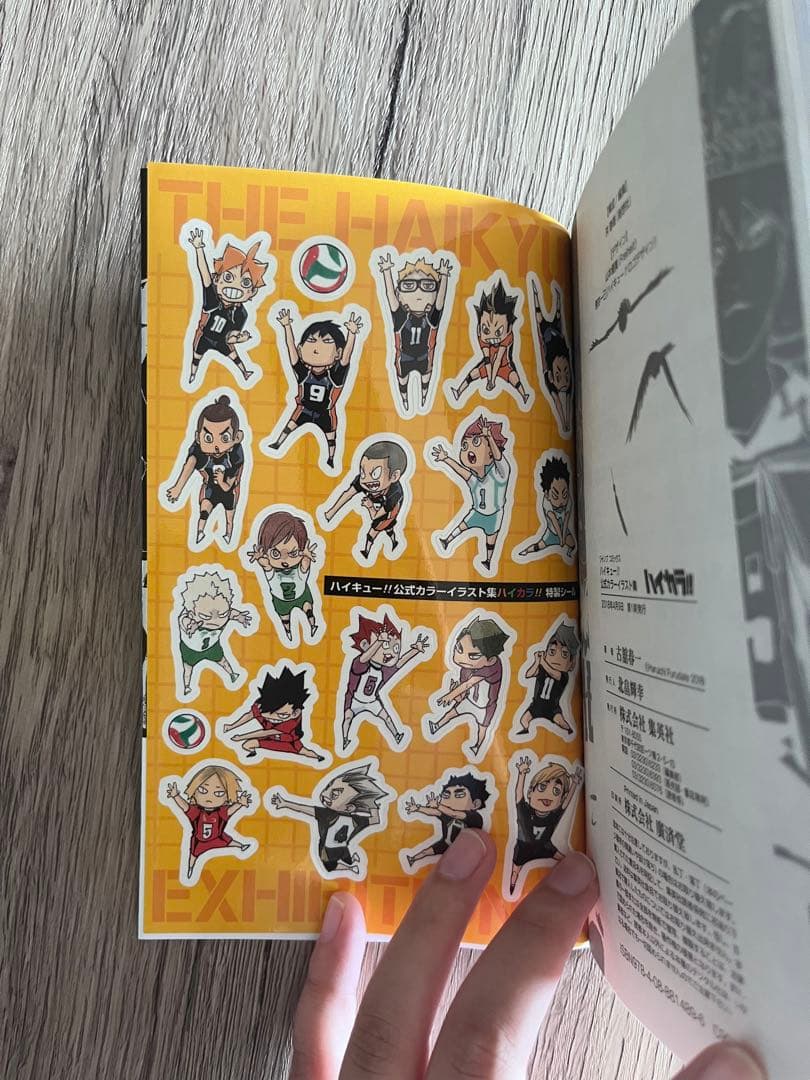 ハイキュー‼︎】公式カラーイラスト集 ハイカラ | Mercari メルカリ