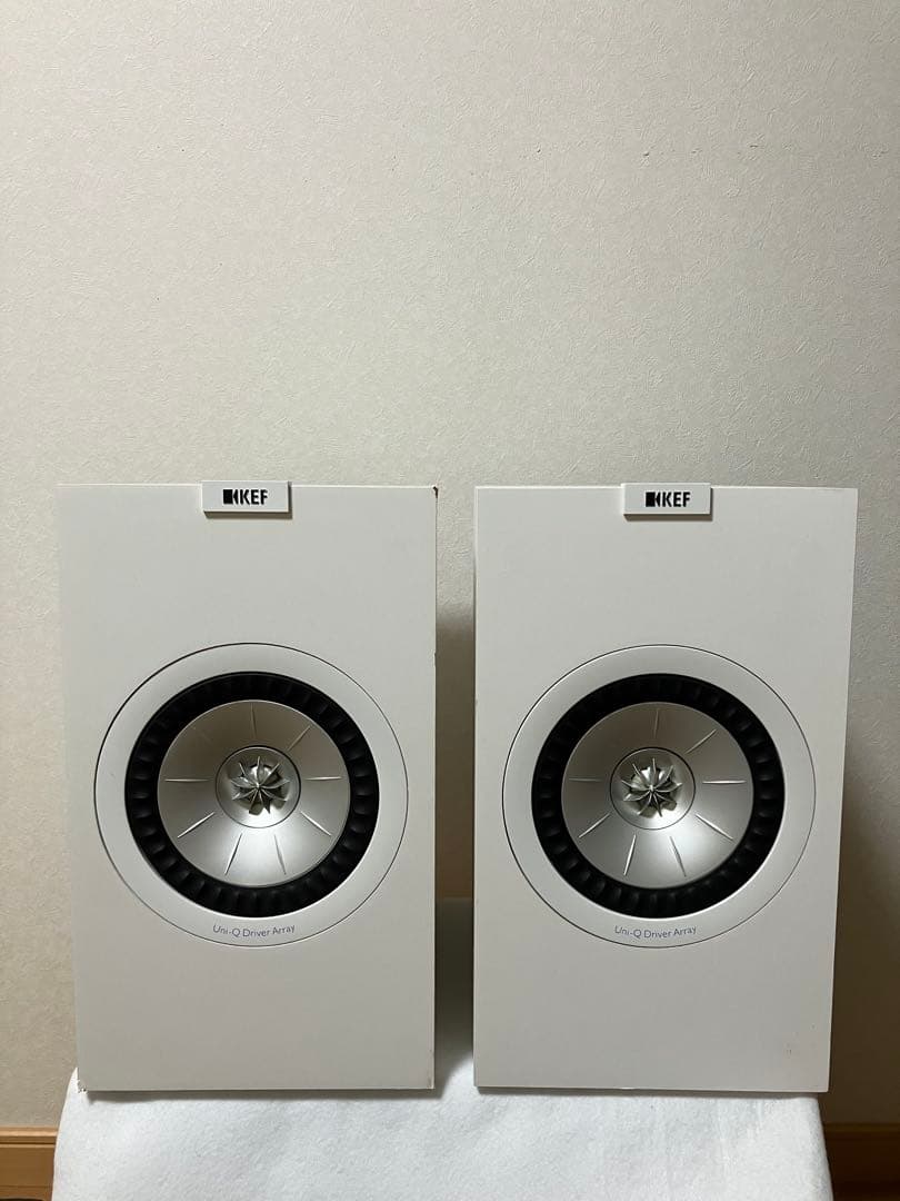KEF Q350 スピーカー ホワイト(ジャンク品扱い) - スピーカー