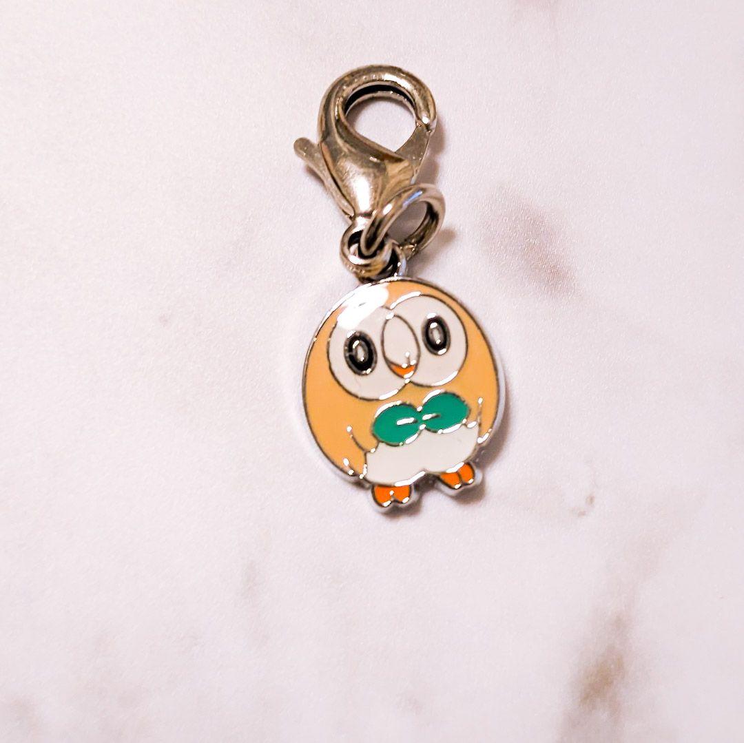 ポケモンセンターオリジナル モクロー みにがま口財布 チャーム付