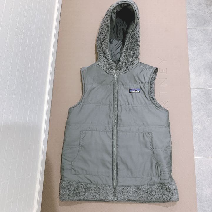 patagonia パタゴニア フリースベスト リバーシブル XS - メルカリ