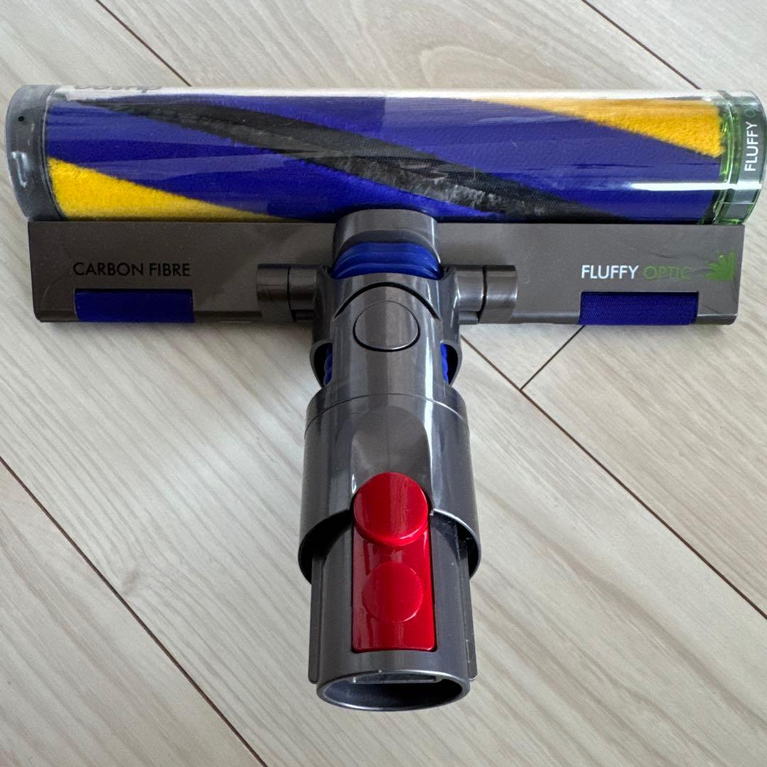 dyson V12専用 純正FLUFFY OPTICヘッド 回らない光らないです - メルカリ
