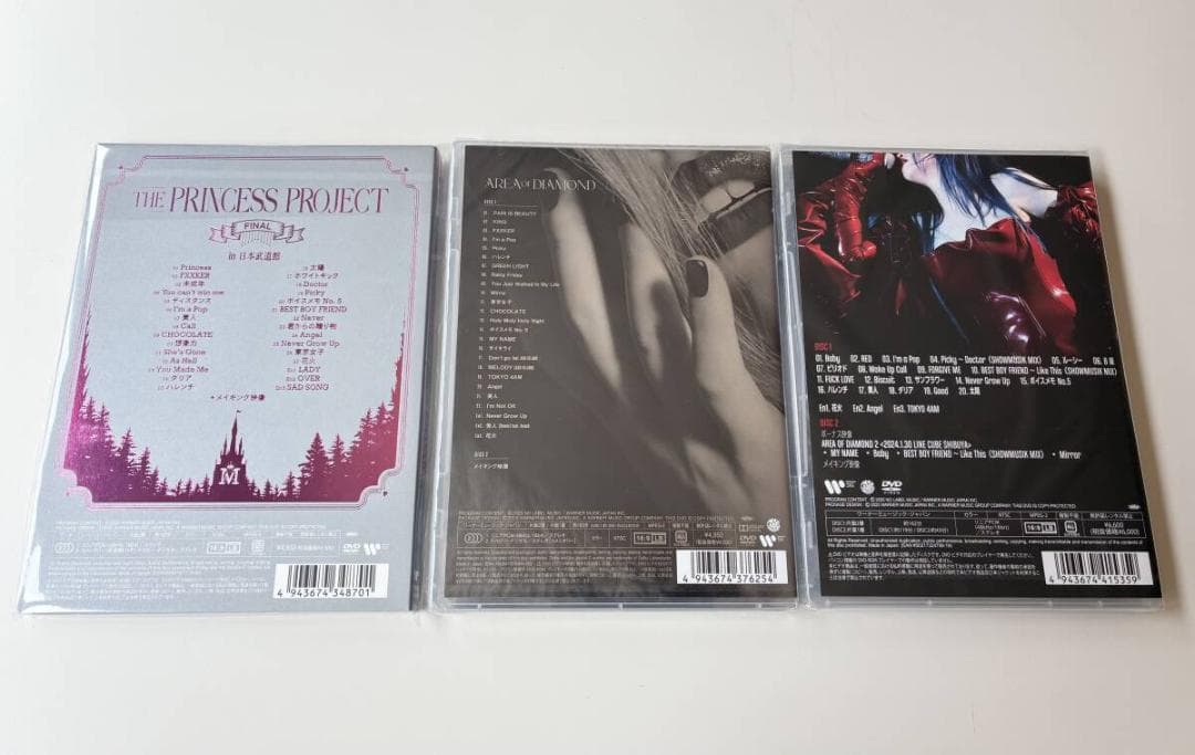 1 ちゃんみな DVD 3点セット 4943674348701