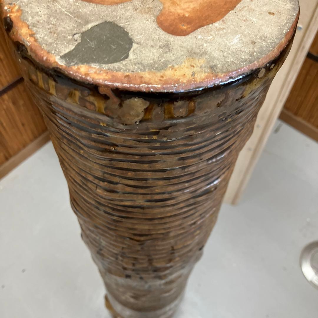 骨董品 華道道具 筒型花器 大正時代から昭和初期 S1068KOTK