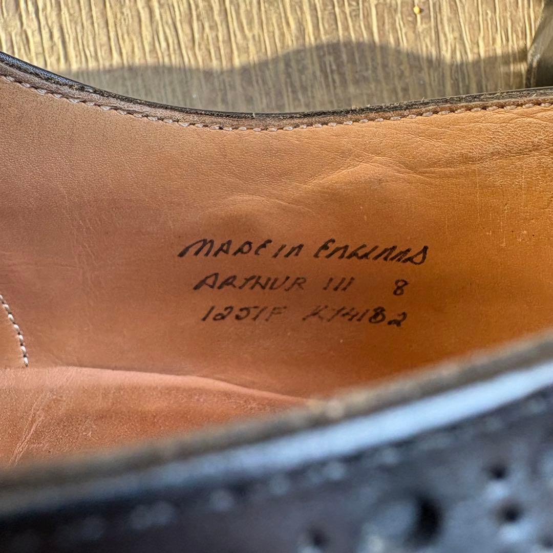 JOSEPH CHEANEY】 ARTHUR Ⅲ / ブラックUK8(F) - メルカリ