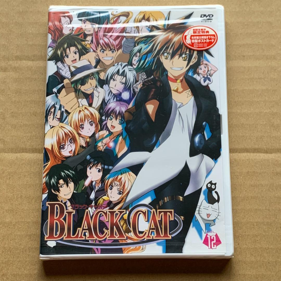 初回特典付き。BLACK CAT VOL.12：未開封DVD
