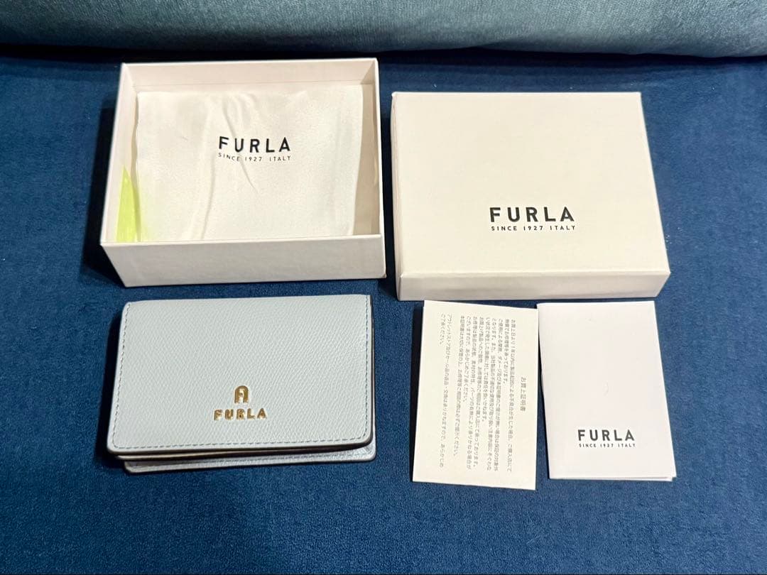 【新品未使用】FURLA 名刺入れ　ビジネスカードケース FURLA（フルラ） 名刺入れ レディース カードケース アウトレット