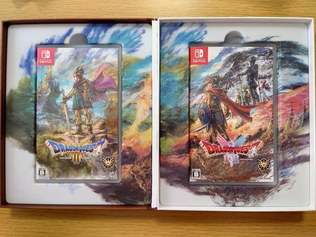Switch版 ドラゴンクエスト1&2 ドラゴンクエスト3 セット HD-2D版「ドラゴンクエスト ロト三部作セット」発売決定！ 別々で購入