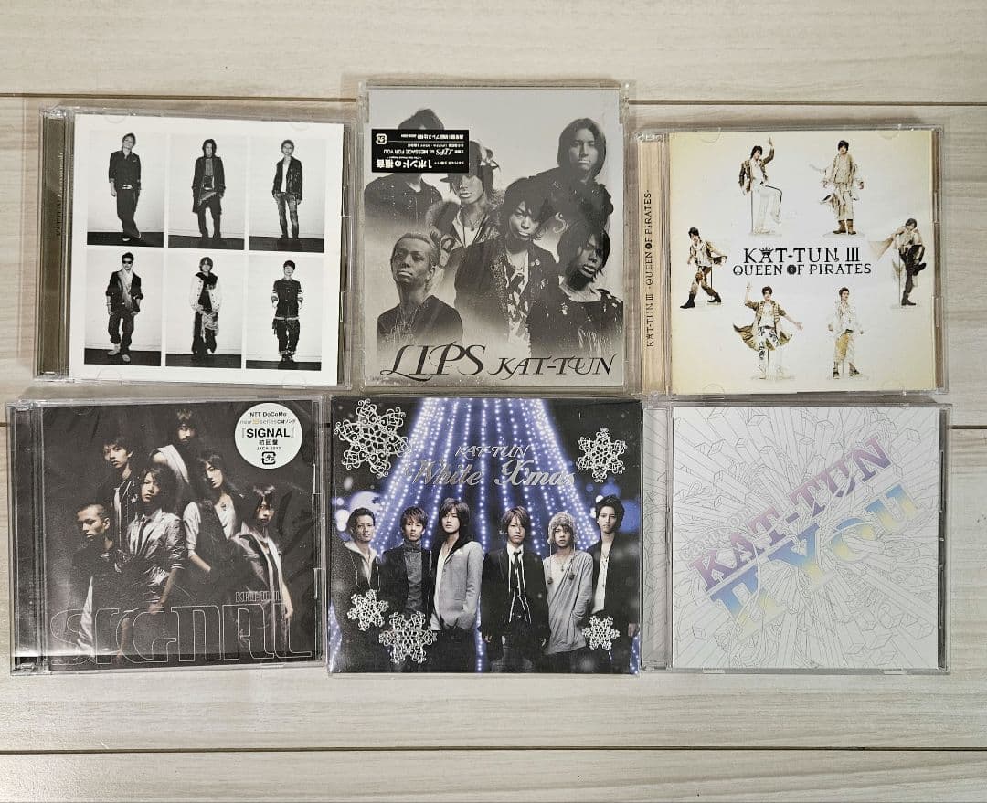 希少】KAT-TUN シングル CD アルバム まとめ売り カトゥーン - メルカリ