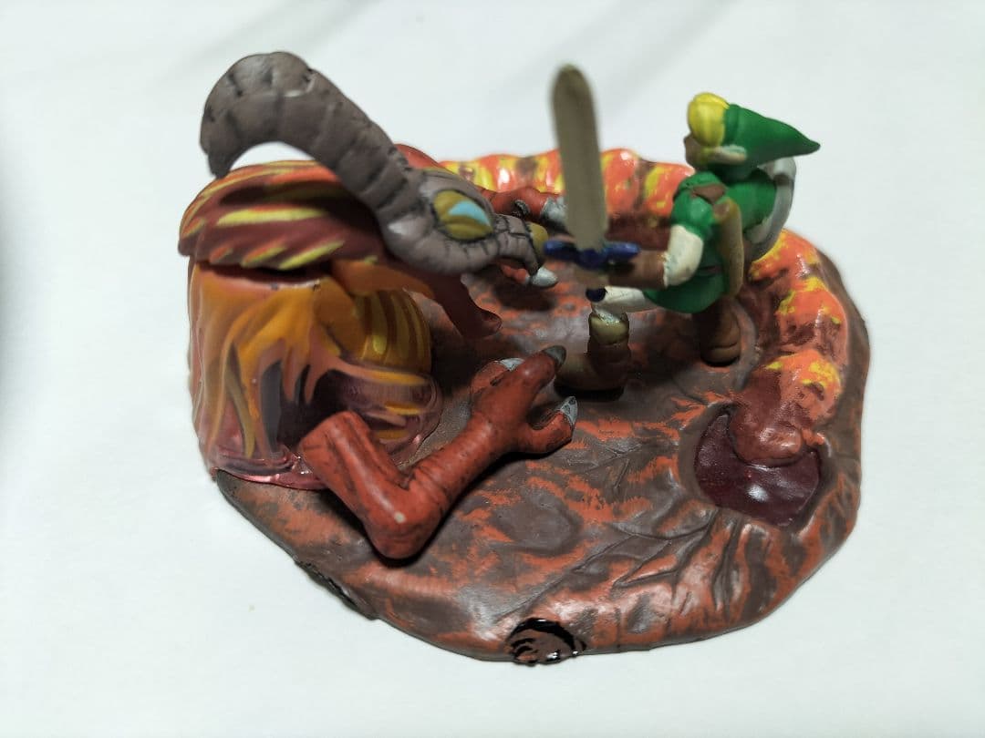 激レア】ゼルダの伝説 時のオカリナ ヴァルバジア対リンク フィギュア