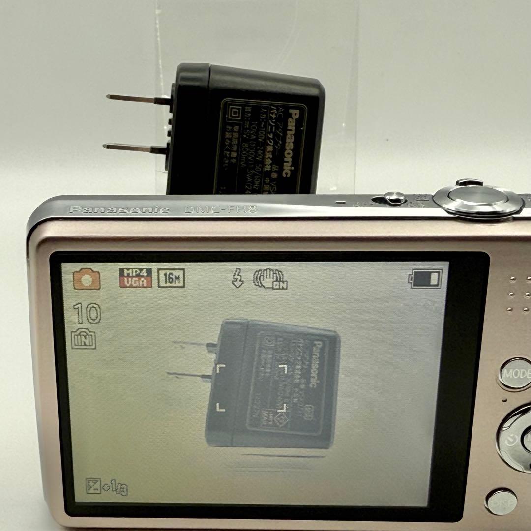 箱付き】Panasonic LUMIX DMC-FH8 ピンク コンデジ