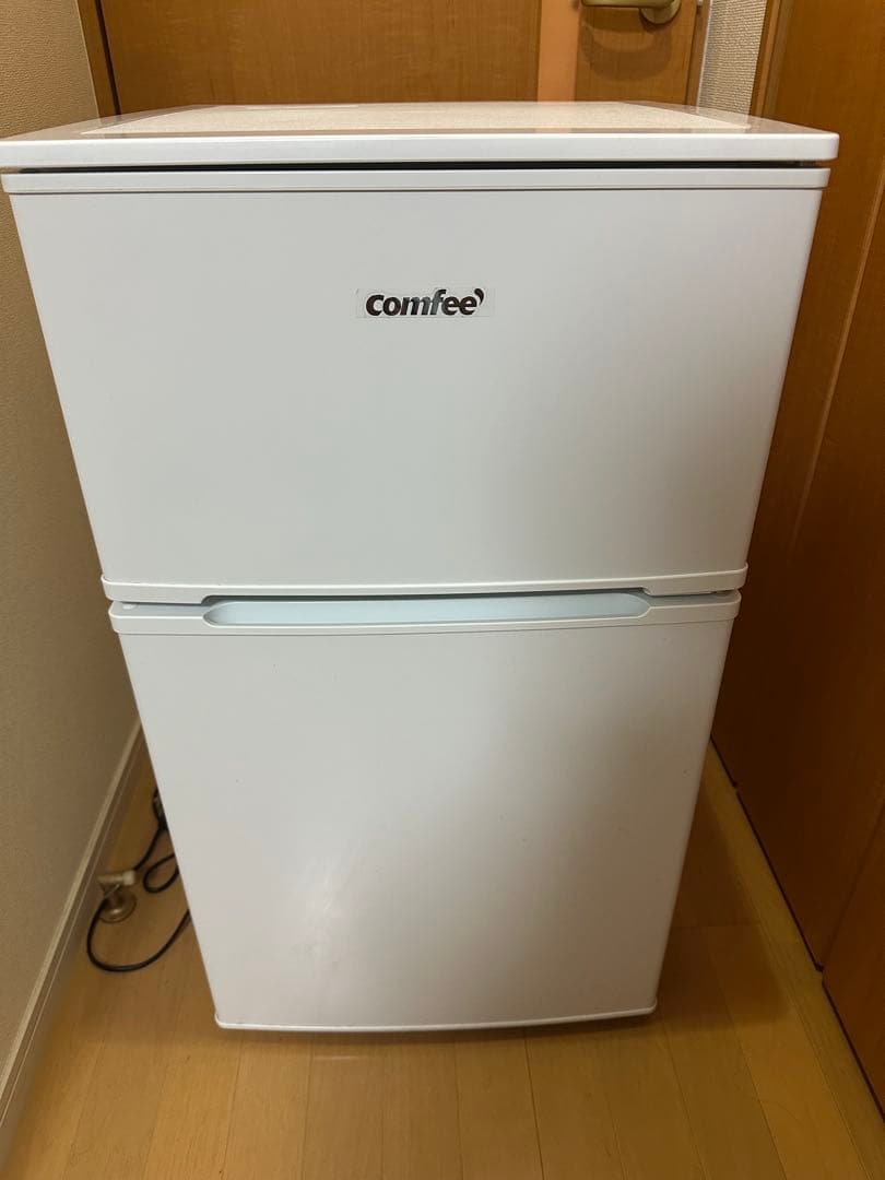 comfee 冷蔵/冷凍庫 RCT90WH/E【送料込】 comfee（コンフィー）冷蔵庫 RCT90WH/E 【最高買取金額】を堺市の