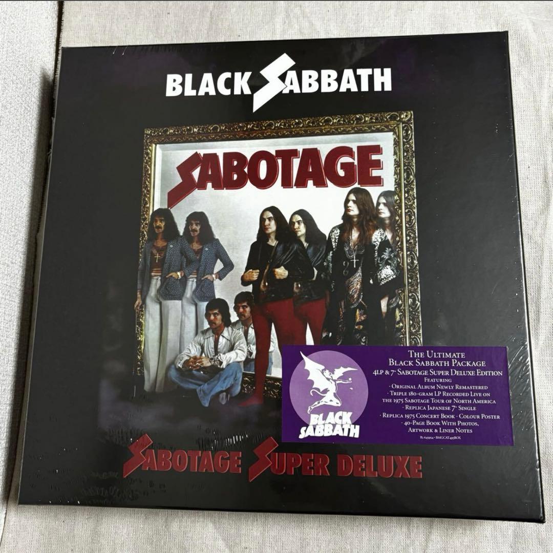 洋楽 BLACK SABBATH SABOTAGE SUPER DELUXE BOX Amazon.co.jp: SABOTAGE [SUPER DELUXE 4CD BOX SET]: ミュージック