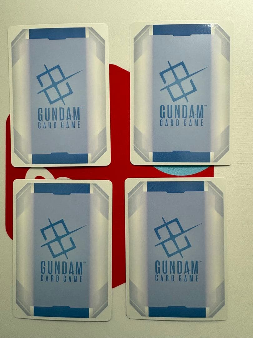 ガンダムカードゲーム イージスガンダム LR + パラレル 4枚セット ①