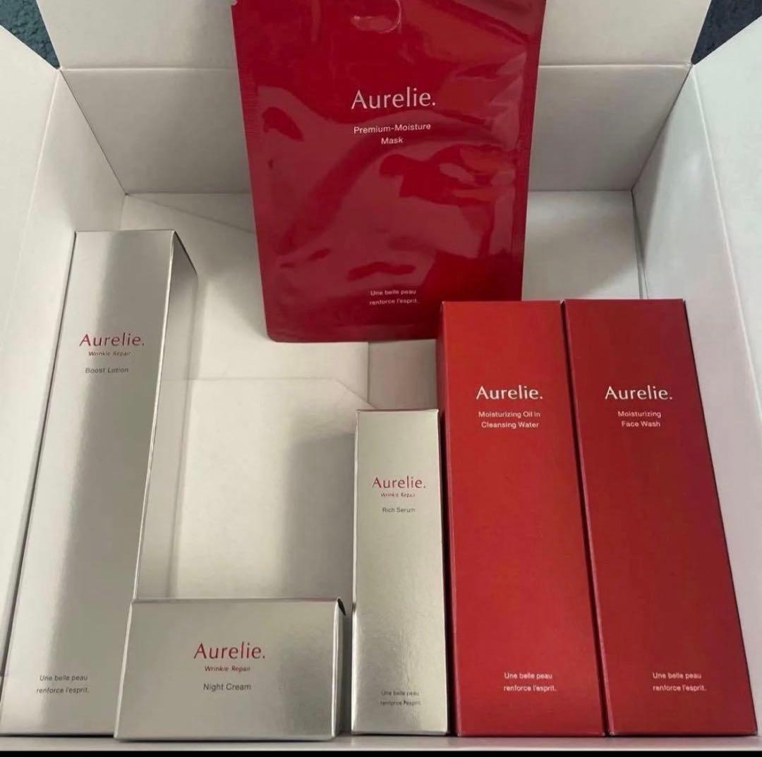 ☆新品未開封☆Aurelieオレリープレミアムエイジング集中ケア6点セット