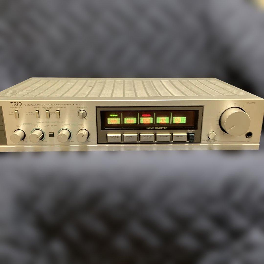 【如月価格】《完動品》TRIO KA-72 Sインテグレーテッドアンプ