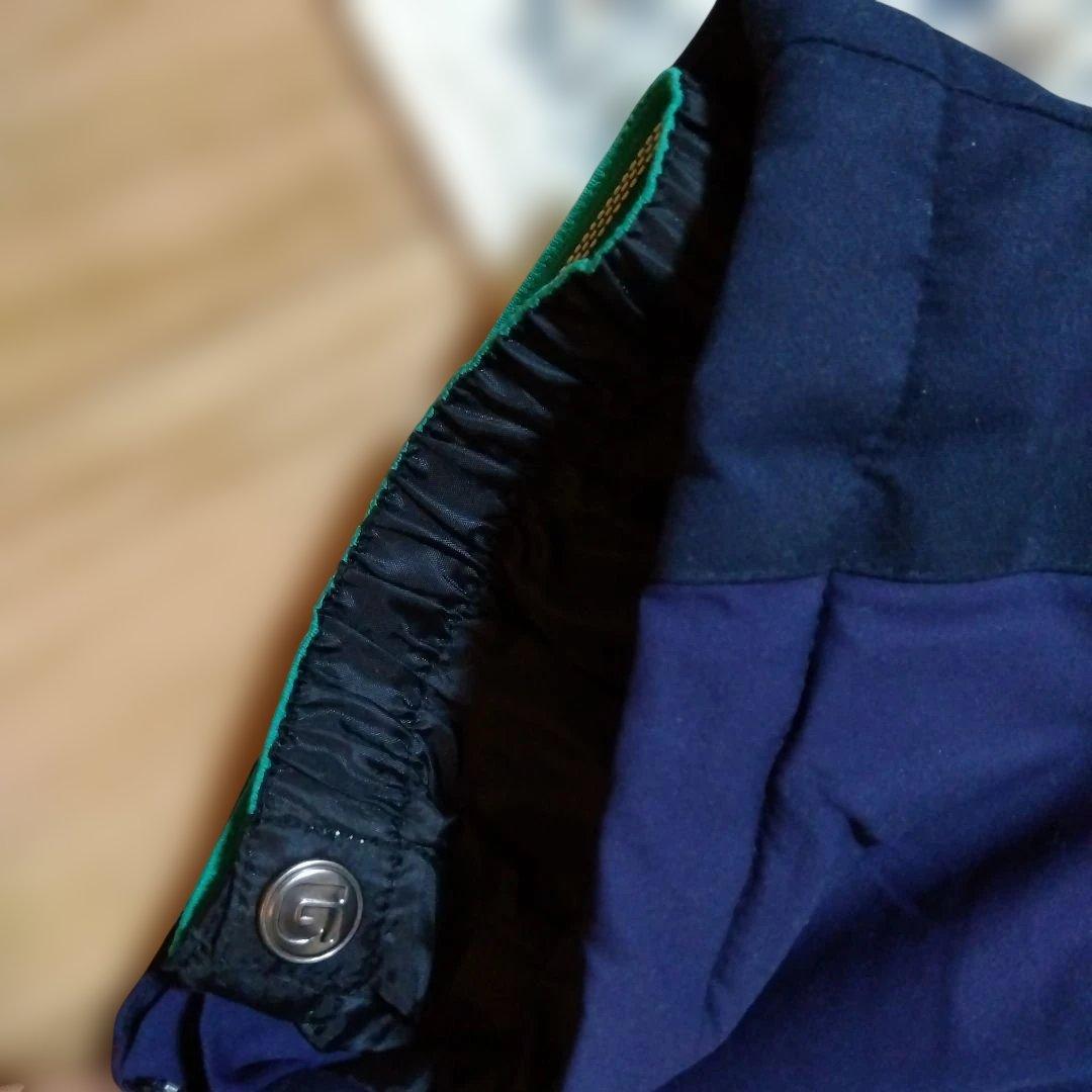 Burton ネイビー レディース M-L サスペンダー取外可能 スノーボード