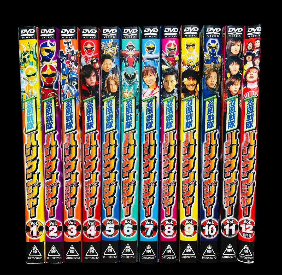 特撮/全巻セット】忍風戦隊ハリケンジャー DVD 全12巻 - メルカリ