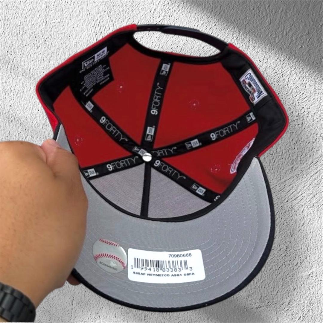 希少】NEW ERA メッツ 9FORTY キャップ スパイダーマン レッド - メルカリ