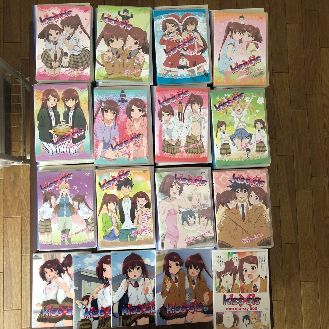 kiss×sis Blu-ray OAD版 Blu-ray DVDまとめ売り - メルカリ