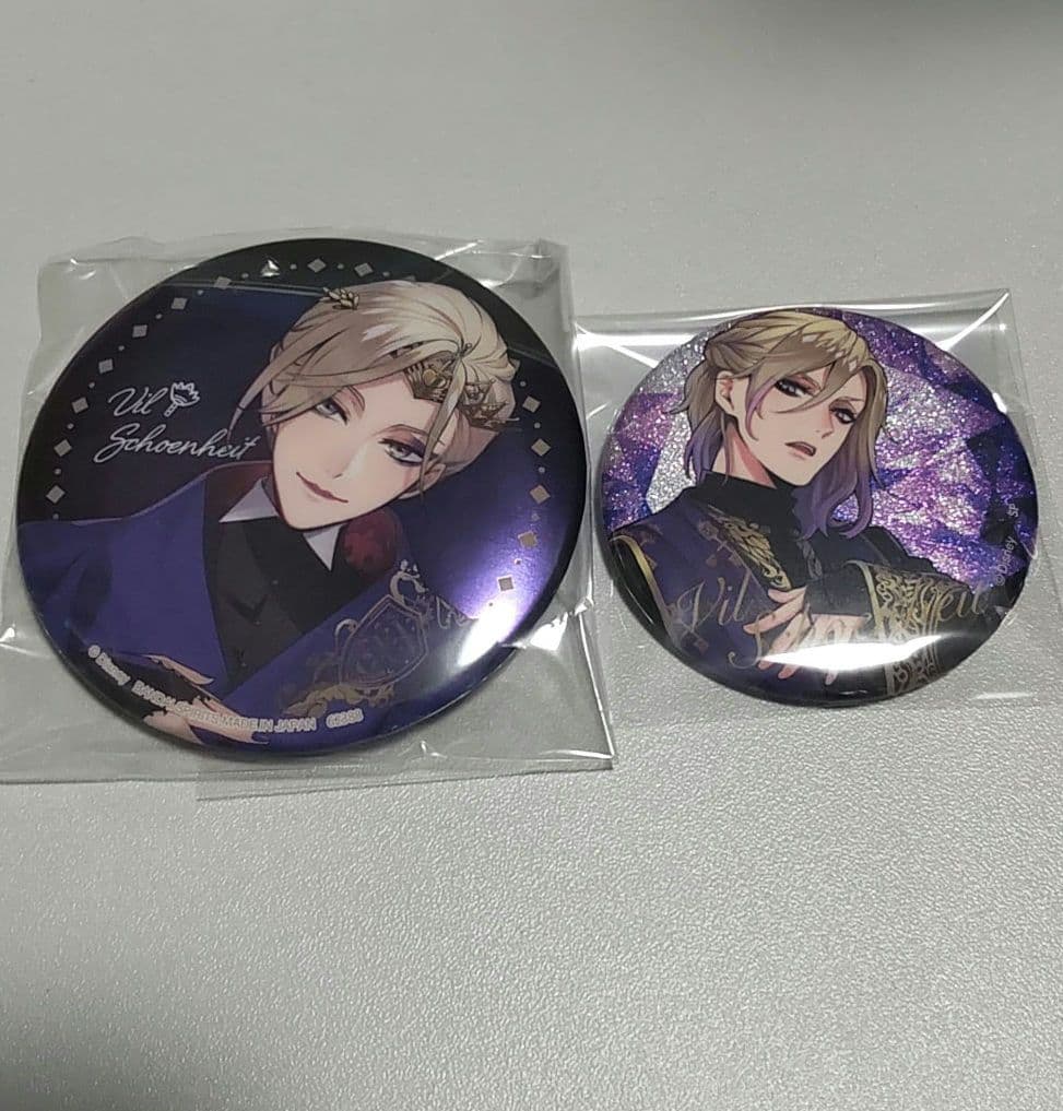 ツイステ ヴィル 缶バッジ2点セット - メルカリ