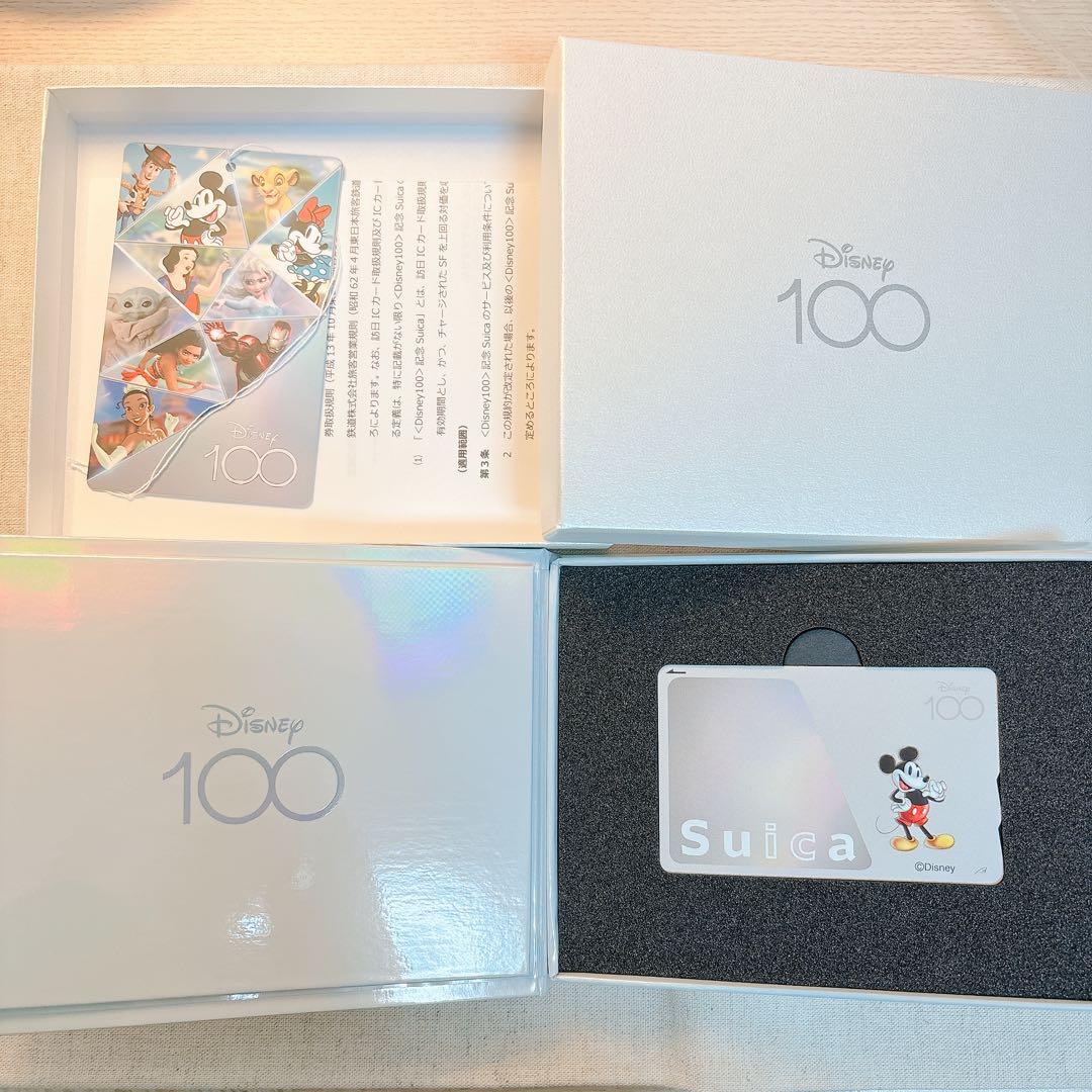 Disney100】記念Suica カード&収納ボックス ミッキーマウス - メルカリ