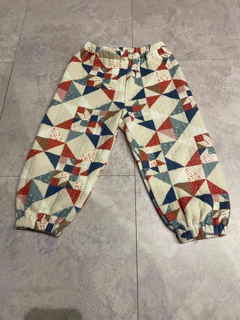 しまむらsoftcheese パッチワークキルトセットアップ ニコキルト