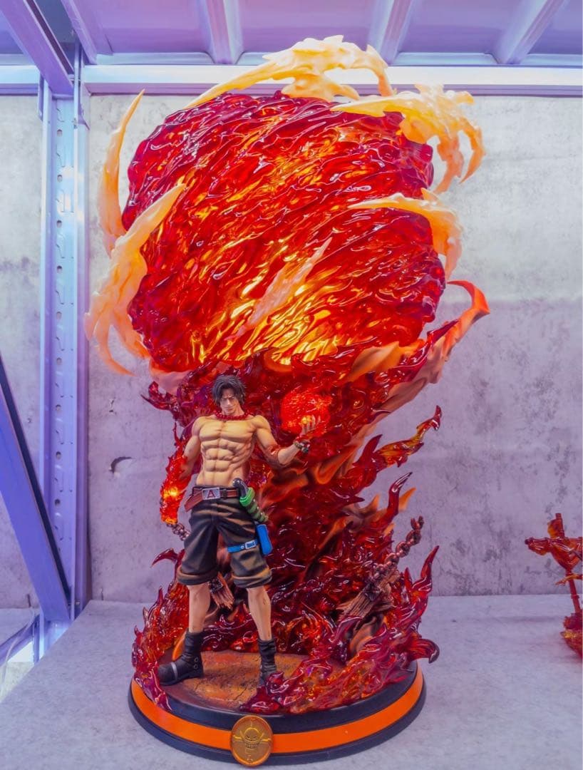 ワンピース ポートガス・D・エース ガレージキット フィギュア1/8POP