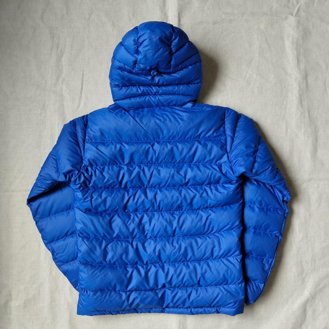 極美品 パタゴニア ダウンセーターフーディ ブルー 青 2013年 - メルカリ