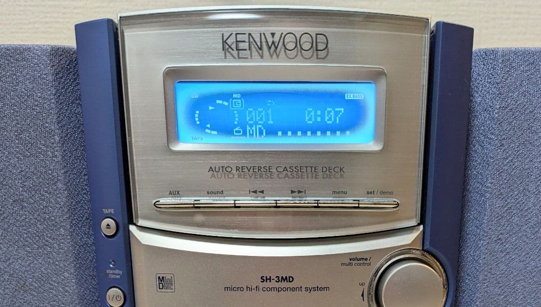 コンパクトコンポ KENWOOD RXD-SH3MD 付属品付 - メルカリ