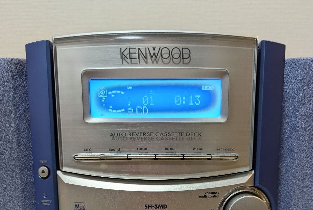 コンパクトコンポ KENWOOD RXD-SH3MD 付属品付 - メルカリ