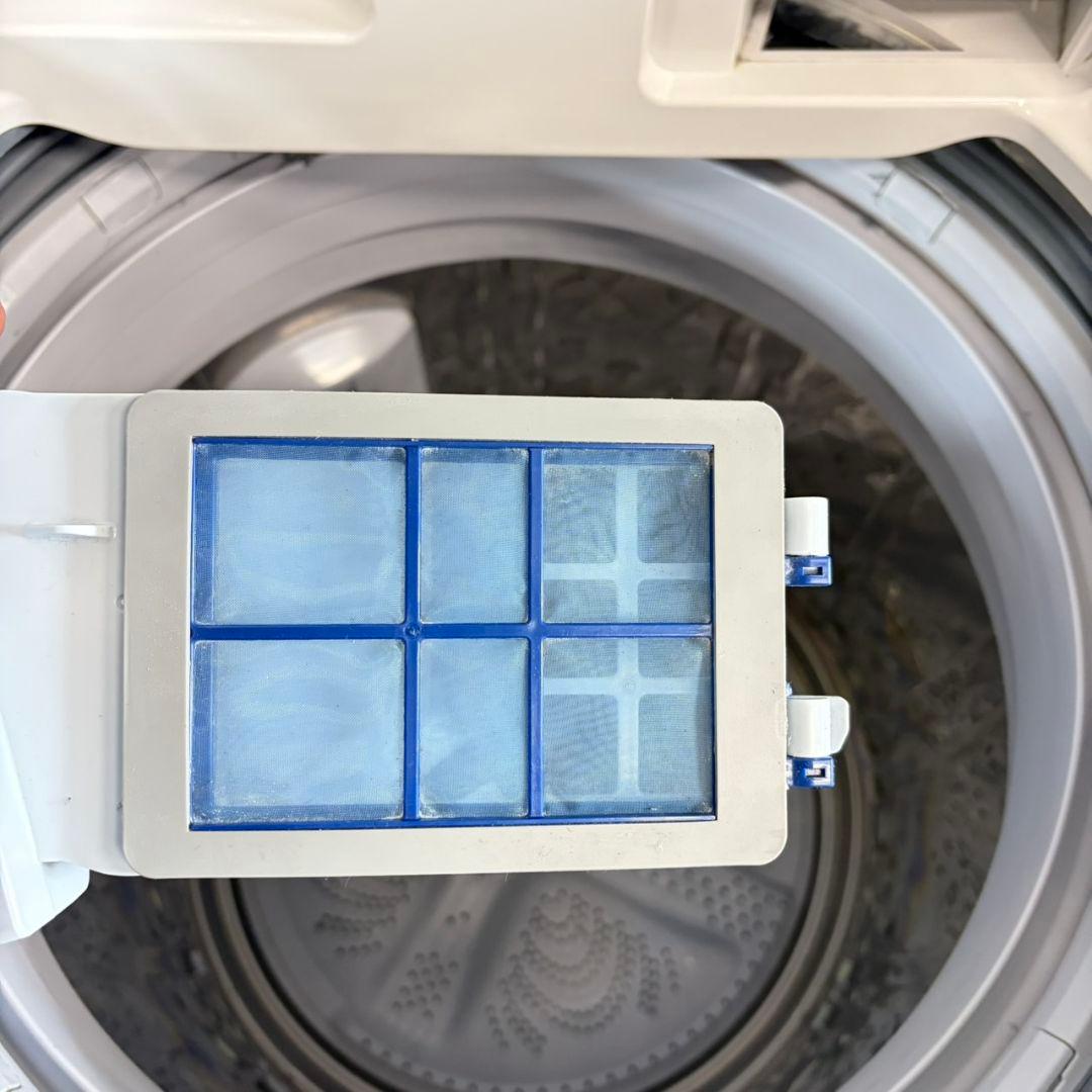 744 完全動作品乾燥機能付き 洗濯機 SHARP ガラストップ