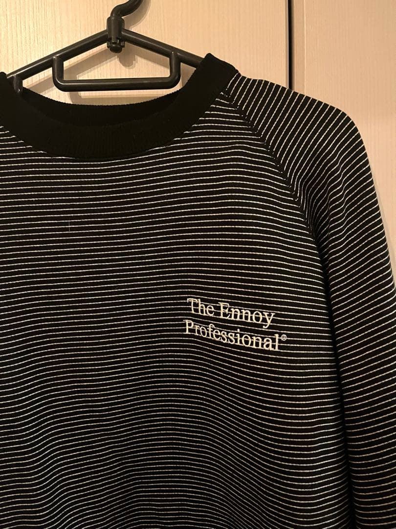 The Ennoy Professional ストライプスウェット The The Ennoy