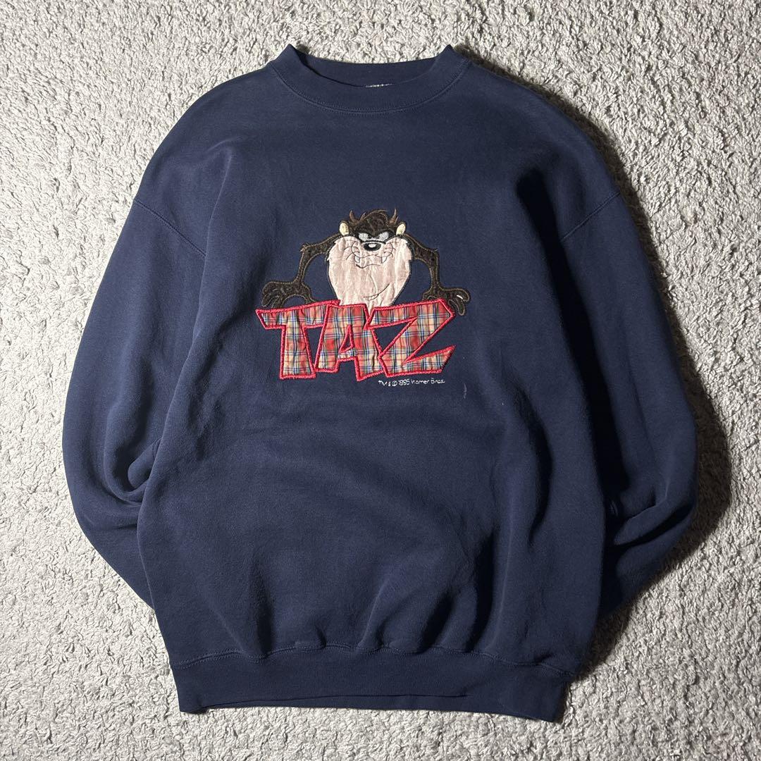 タズマニアンデビル タルテックス USA製 スウェット トレーナー 90s