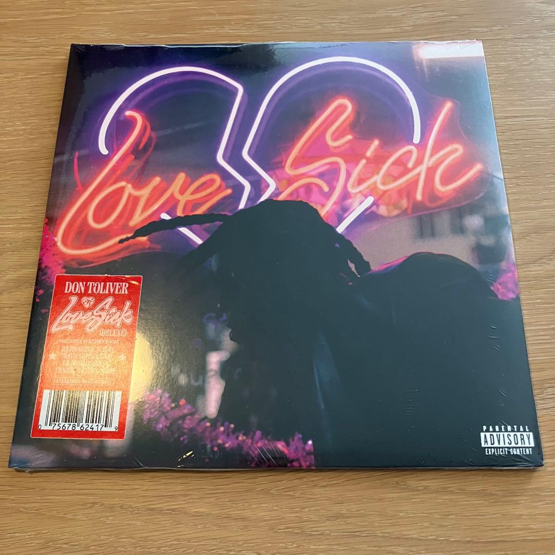 Don Toliver Love Sick (Deluxe) Vinylレコード Don Toliver - Love Sick Deluxe (Colored 2xLP)