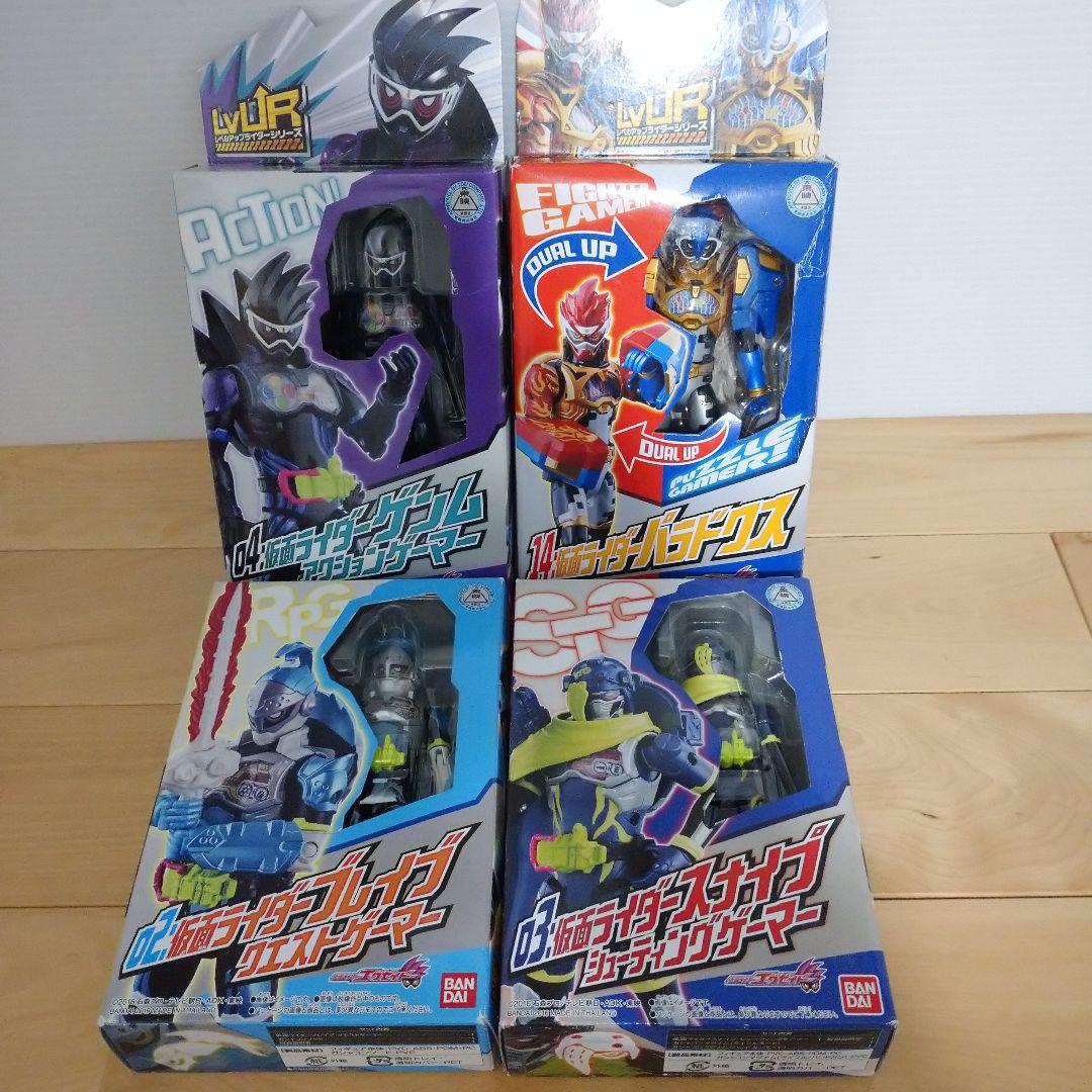 仮面ライダーエグゼイド LVURレベルアップライダーシリーズ