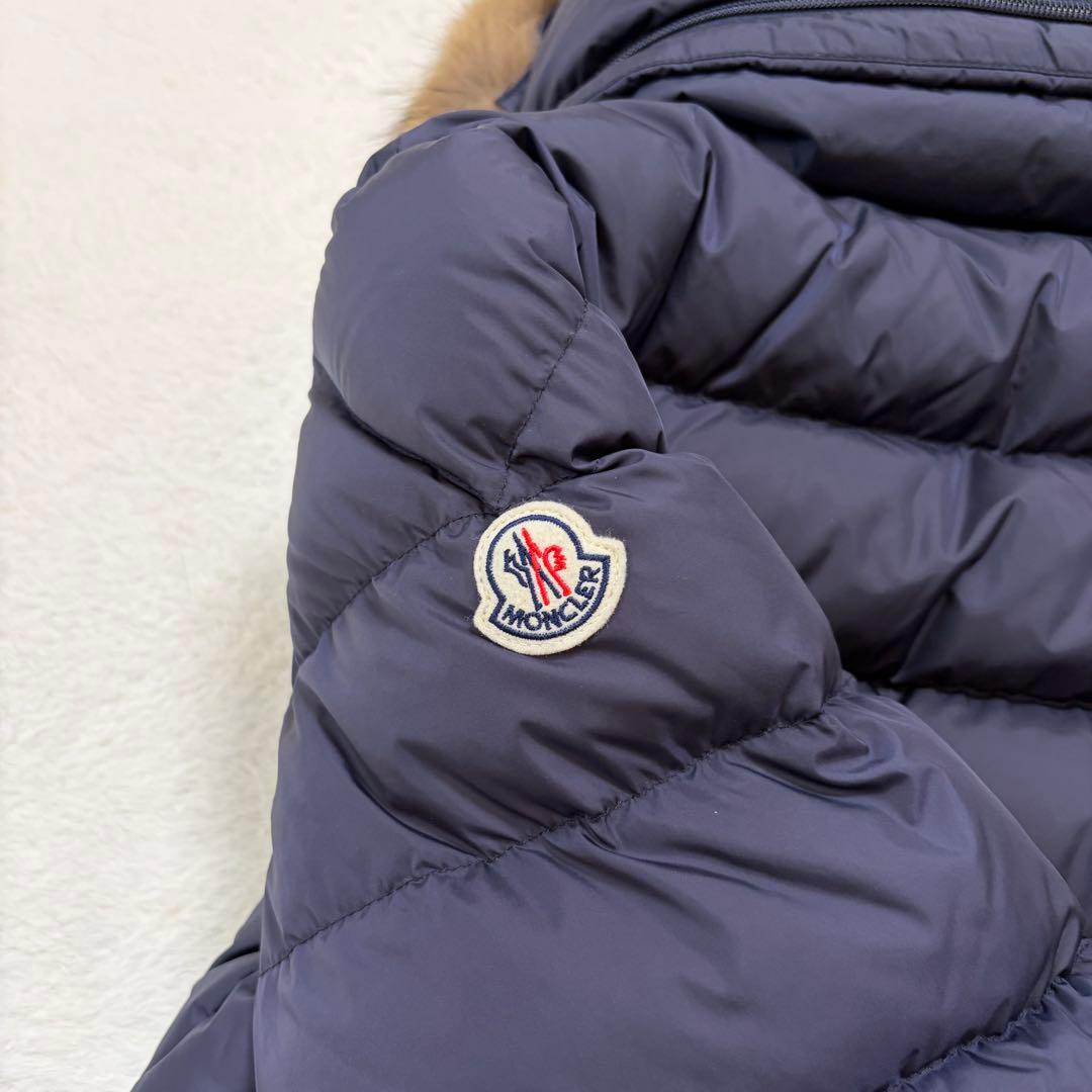 美品】モンクレール クルーニー ダウンジャケット リアルファー