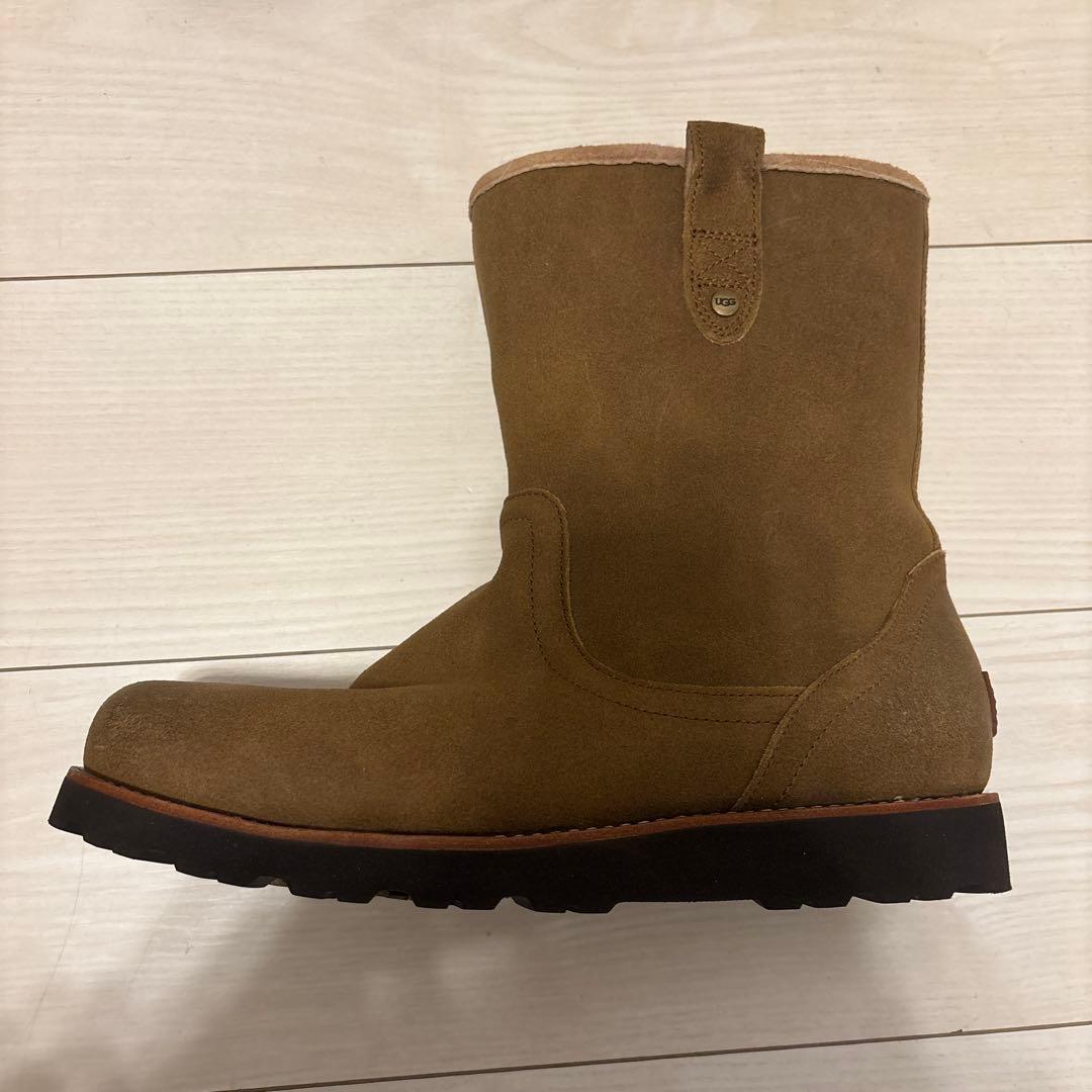 UGG アグ stoneman ストーンマン 防水 ムートン ペコスブーツ 茶-00s