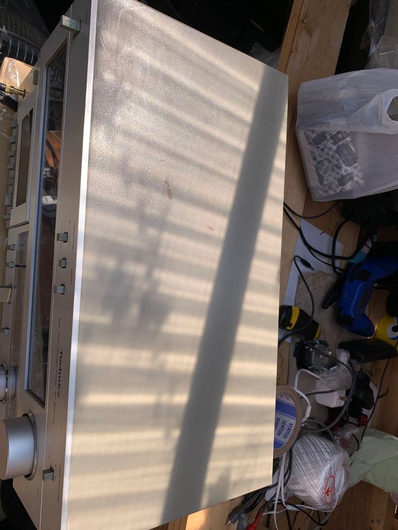 昭和レトロ Technics ST-8044GチューナーとM13 カセットデッキ - メルカリ