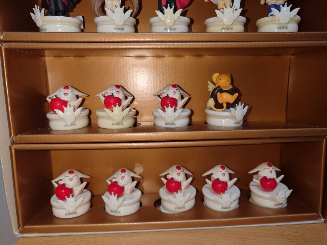 CLAMPノキセキ チェス ピース 全36種 フルコンプ 収納用オリジナル