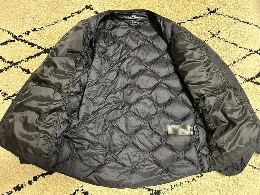UNIQLO×ホワイトマウンテニアリング】名作ウルトラライトダウン黒M美品