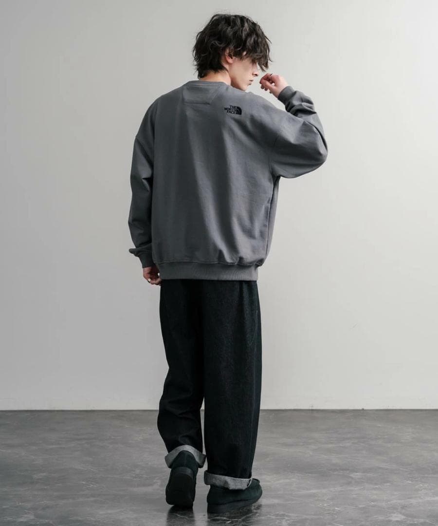 人気色【韓国限定】 THE NORTH FACE ルーズフィット スウェット L