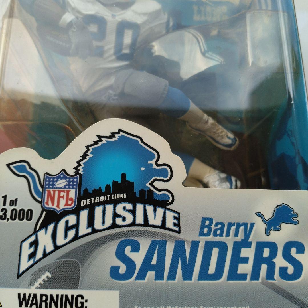 限定品/未開封品)マクファーレンNFL バリー・サンダース 3,000体限定