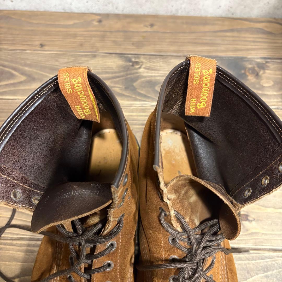 ドクターマーチン イングランド 8ホール ブーツ スウェード ブラウン