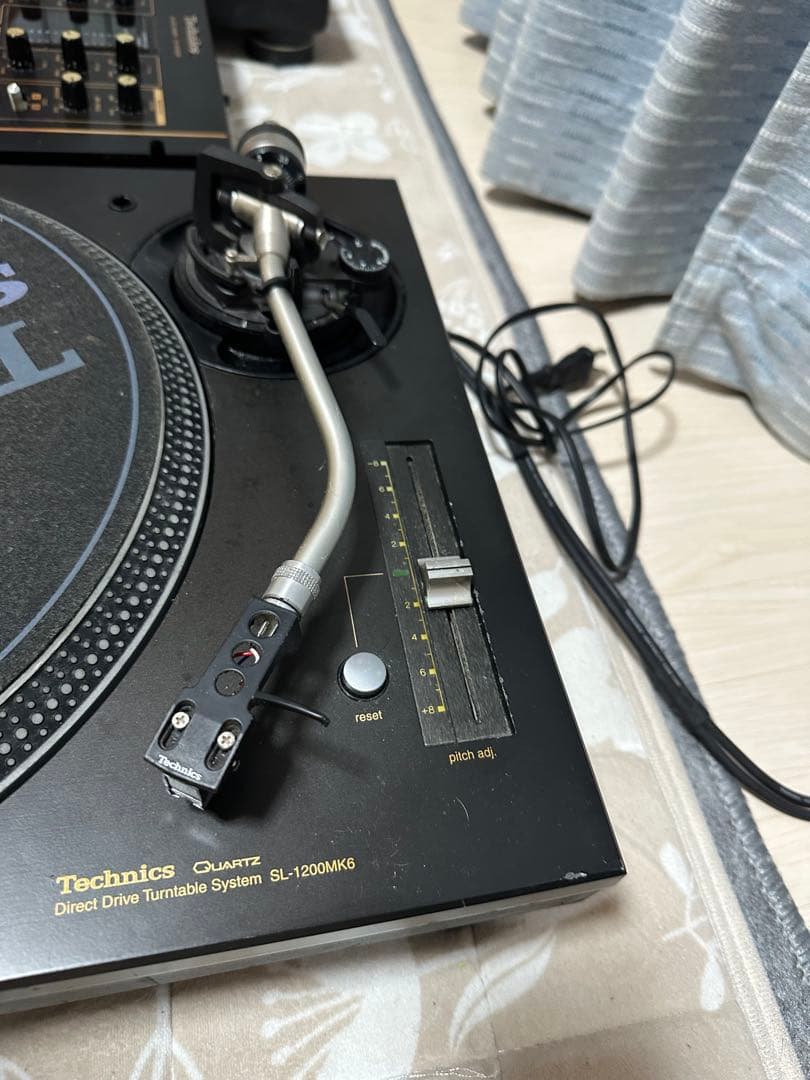 Technics SL-1200MK6 ターンテーブルミキサーセット - メルカリ
