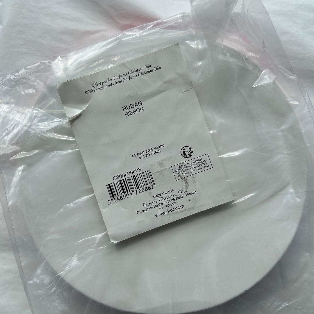ディオール 2024年限定 マゼンタレッドリボン 1ロール 50メートル