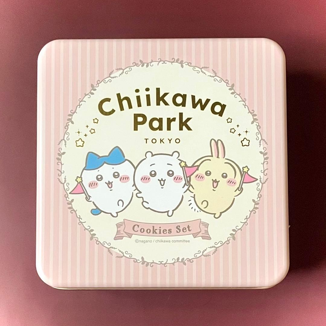新品未開封】ちいかわパーク限定 ダイカットクッキー缶 - メルカリ