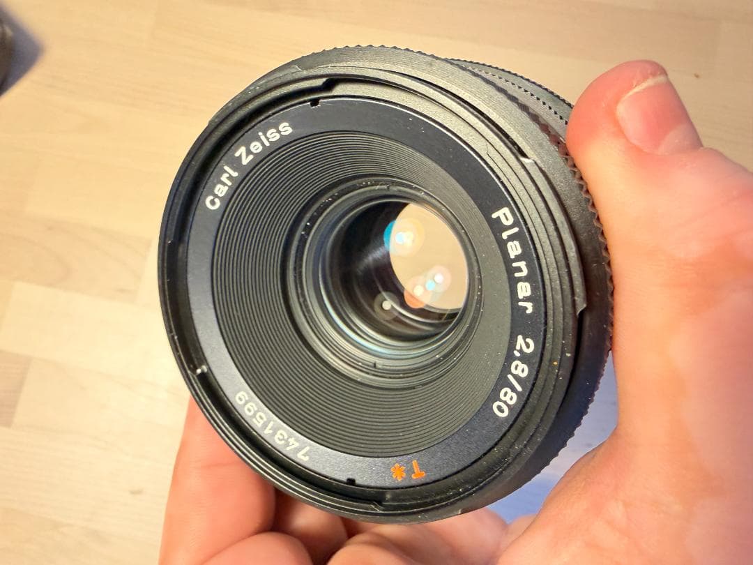 希少未改造】Hasselblad 203FE+80mm FE+E12CCセット