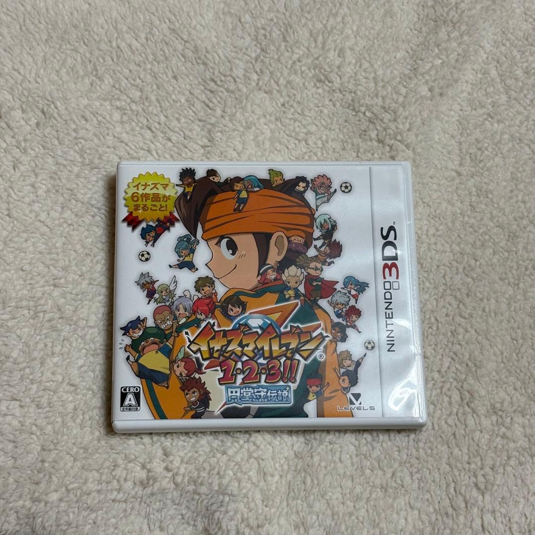 イナズマイレブン 1・2・3 !! 円堂守伝説 レベルファイブ（LEVEL5） 3DS イナズマイレブン1・2・3!! 円堂守伝説