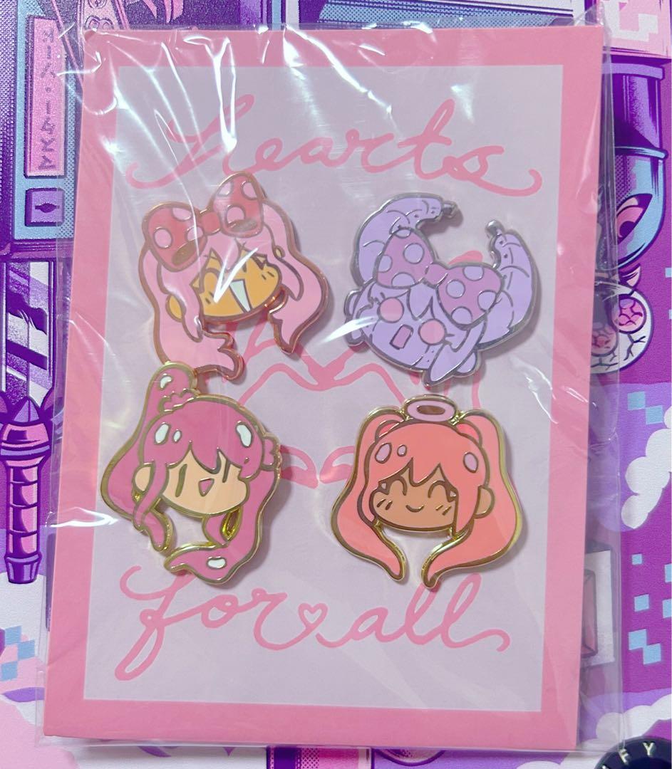 OMORI スイートハート ピンバッジ - メルカリ