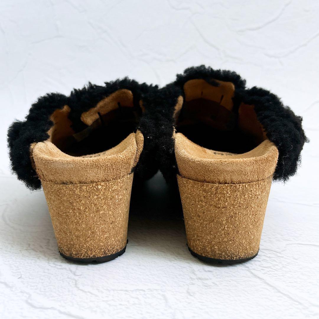 《専用》ビルケンシュトック FANNY TEDDY ボアサンダル ラムウール 黒